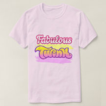 ファビュラス トウィンク プライド メンズ ベーシック Tシャツ