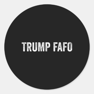ファフォ トランプ、ドナルド トランプ ファフォ _1 ラウンドシール