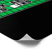 ファフォ パズルを解く 周辺で探す イラスト ポスター (角)
