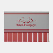 ファフランスのームハウスヴィンテージスタイル    ドアマット (正面)