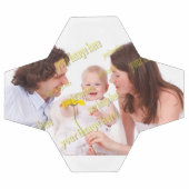 ファブカッコいいスタイリッシュフォトコラージュ サッカーボール (フラット)