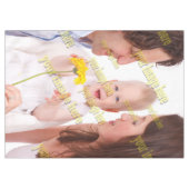 ファブカッコいいスタイリッシュフォトコラージュ テーブルクロス (正面(横))