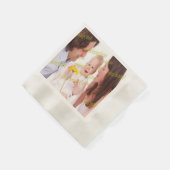 ファブカッコいいスタイリッシュフォトコラージュ 縁ありカクテルナプキン (角)