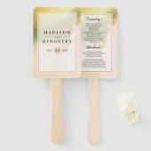 ファブチャートレはっきりしたウス🤵 & スタイリッシュバジェット結婚ズ ハンドファン (正面&裏面)