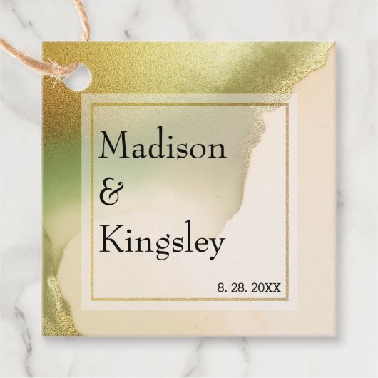 ファブチャートレはっきりしたウス💚 & スタイリッシュバジェット結婚ズ フェイバータグ (正面)