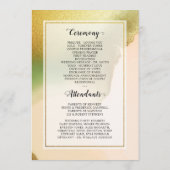 ファブチャートレはっきりしたウス🤵 & スタイリッシュバジェット結婚ズ プログラム (裏面)