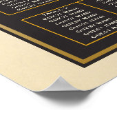 ファブチャートレはっきりしたウス🤵 & スタイリッシュバジェット結婚ズ ポスター (角)