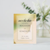 ファブチャートレはっきりしたウス🤵 & スタイリッシュバジェット結婚ズ ポストカード (スタンド正面)