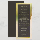 ファブチャートレはっきりしたウス💚 & スタイリッシュバジェット結婚ズ メニュー (正面/裏面)