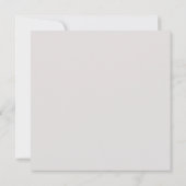 ファブブラックグラムファッショニストレッドシューズバースデーパーティー セーブザデート (裏面)