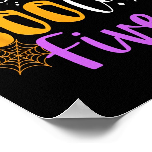 ファブボーラス5年オールド幽霊ブハロウィーン5th Bi ポスター (角)