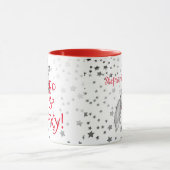 ファブラスフォキシ50th誕生日白黒レッドキツネ マグカップ (中央)