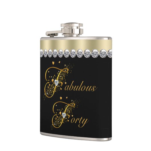 ファブラスフォーティ誕生日 フラスク (左)