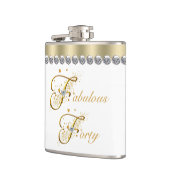 ファブラスフォーティ誕生日 フラスク (左)