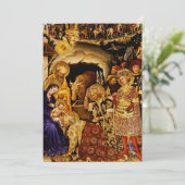 『ファブリアーノの東方三博士の礼拝』 招待状 (スタンド正面)