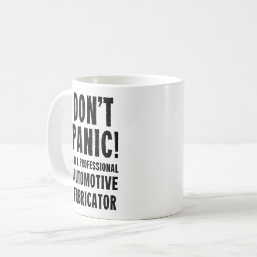 ファブリケータ車のー コーヒーマグカップ (正面左)