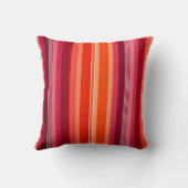 ファブリッカラフルクストライプのアートスクエア装飾用クッション クッション (裏面)