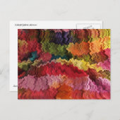 ファブリッカラフルク抽象芸術 ポストカード (正面/裏面)