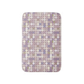 ファブリックの円の抽象芸術パターン バスマット (正面縦)