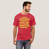ファブリックの詳細 Tシャツ (正面フル)