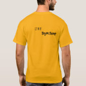 ファブリックの詳細 Tシャツ (裏面)