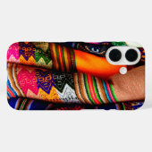 ファブリックカラフルデザインiPhone/iPadケース Case-Mate iPhoneケース (裏面 (横))