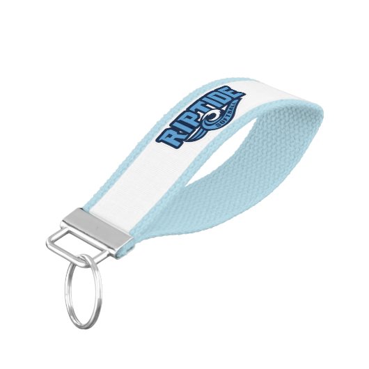 ファブリックキーチェーン リストバンドキーホルダー (アングル下)