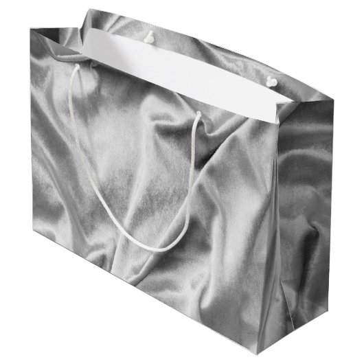 ファブリックテクスチャ3 ラージペーパーバッグ (裏面アングル)