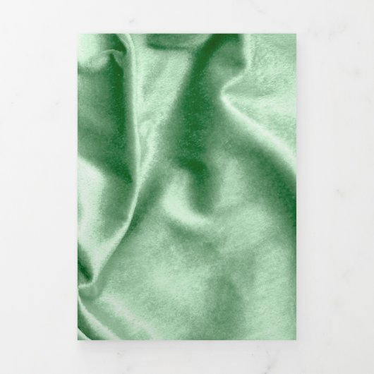 ファブリックテクスチャ4 三つ折りクリスマスカード (カバー)