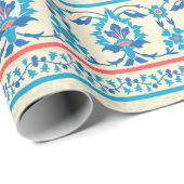 ファブリックフローラのエスニックスタイル ラッピングペーパー (ロールコーナー)