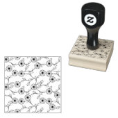 ファブリックプリントデザイン ラバースタンプ (押印)