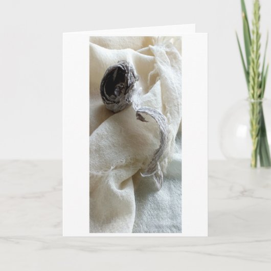 ファブリック上のデジタル変更されたWaspネスト「Hive」 カード (正面)