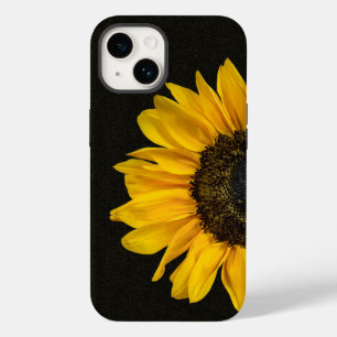ファブリック上の黄色のひまわり Case-Mate iPhone 14ケース