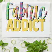 ファブリック中毒性裁縫機 キッチンタオル (折り畳み)