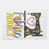 ファブリック中毒性裁縫機 キッチンタオル (横)