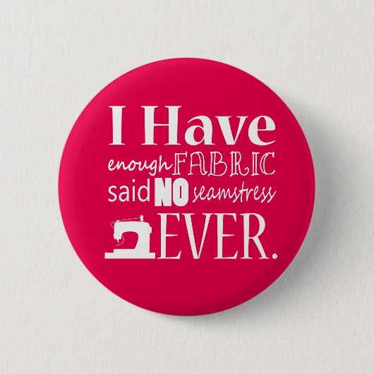 ファブリック裁縫{Dark} 缶バッジ (正面)