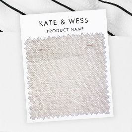 ファブリック見本ディスプレイ包装カード