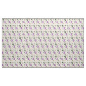 ファブリック、ネコの魚カボスミュー足 ファブリック (ヤード)