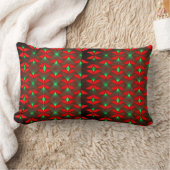 ファブリック：ブラシ仕上げポリエステルなしステートメントを作成 ランバークッション (ブランケット)