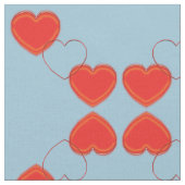 ファブリック – 反射ハート (クローズアップ)