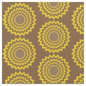 ファブリック – 同心円ギザギザ (クローズアップ)