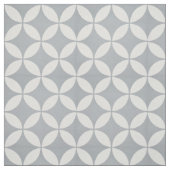ファブリック – 灰色の花弁パターン (見本)