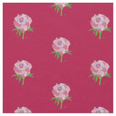 ファブリック – 色付きバラ (クローズアップ)