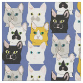 ファブリック – Cat顔 (クローズアップ)