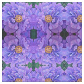 ファブリック – Lavender牡丹 (クローズアップ)