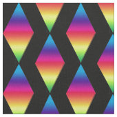 ファブリック – Rainbow Diamondsオフ・セット (クローズアップ)