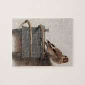 ファブリティウス絵を描ザゴールドフィンチプリント ジグソーパズル (横)