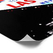 ファブリーラスベガスネバダシンシティへようこそ ポスター (角)