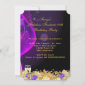 ファブルパープルハイヒールシャンパーニュパーティー2 招待状 (裏面)