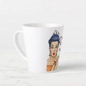 ファブルースファイアーポーシャポシュマークラテマグ カフェラテマグ (左アングル)